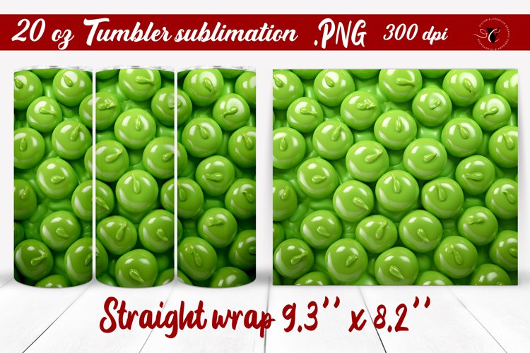 Tumbler wrap | 3d puff tumbler wrap
