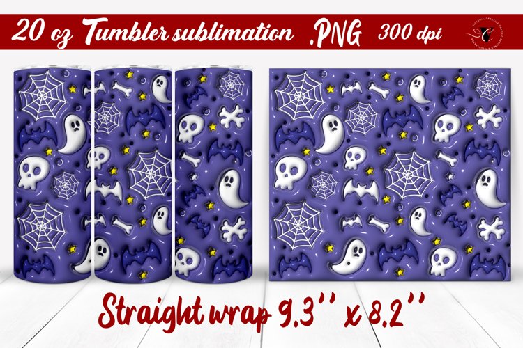 20 Oz Sublimation Tumbler Wrap Image 21