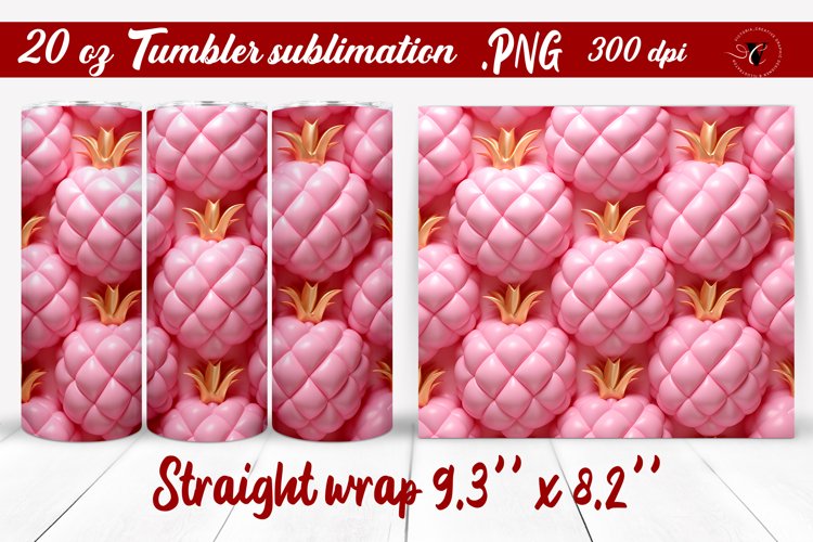 Tumbler wrap | 3d puff tumbler wrap