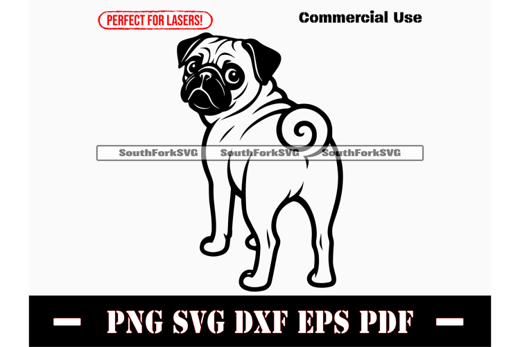 Pug Clipart