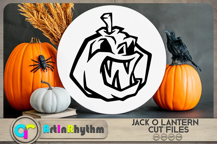 Pumpkin face SVG, Jack o lantern SVG