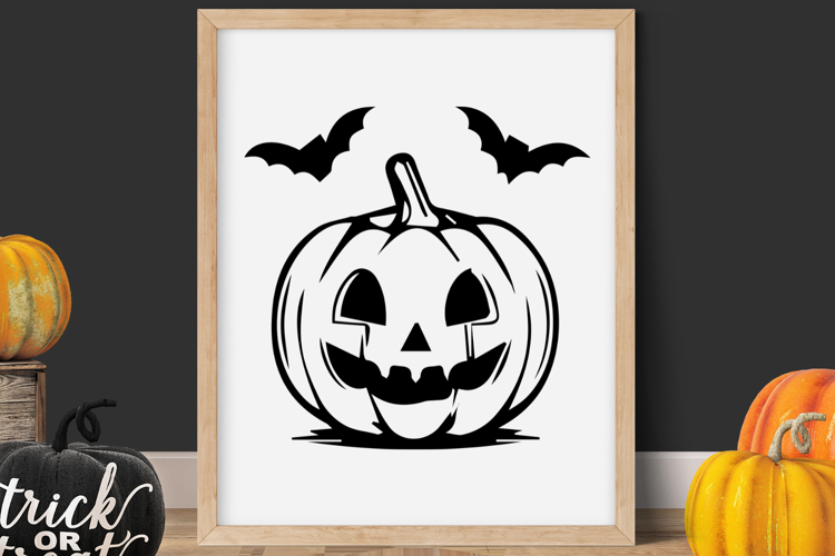 Pumpkin Bats SVG