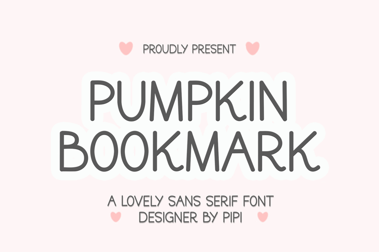 Pumpkin Bookmark