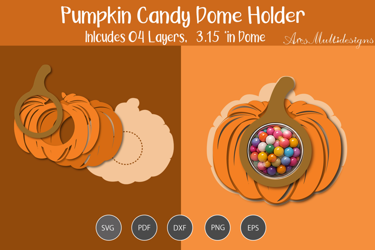 Pumpkin candy Dome