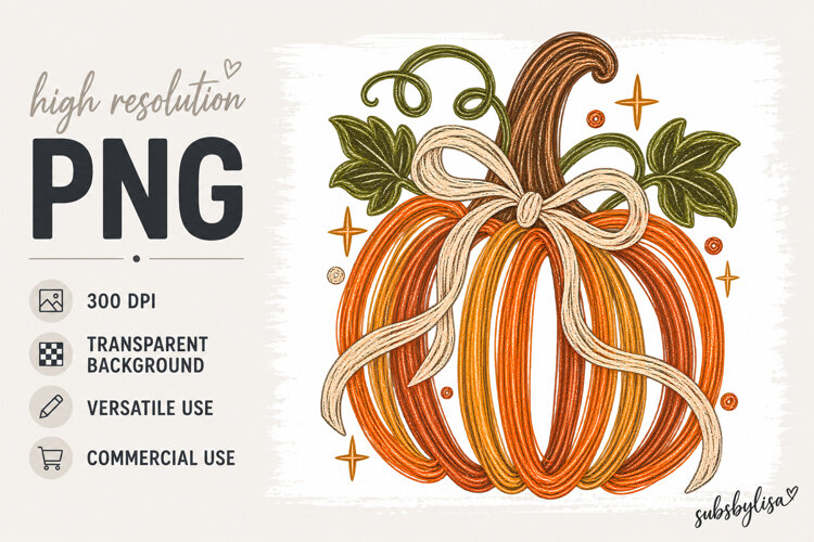 Pumpkin Bow Png example image 1