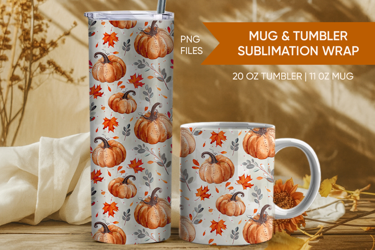  Thanksgiving Tumbler Wrap Image 2