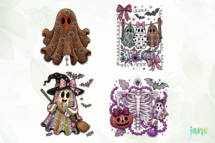 Pumpkin Ghost clipart