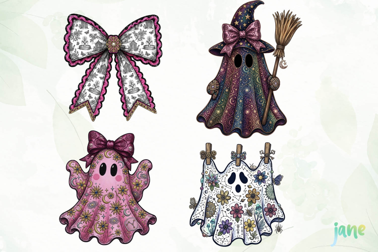 Pumpkin Ghost clipart