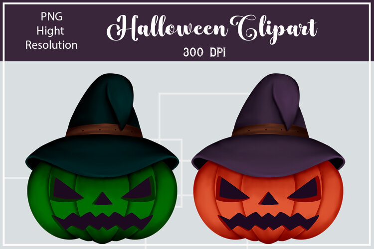 Halloween Pumpkin Clipart Transparent Background PNG example image 1