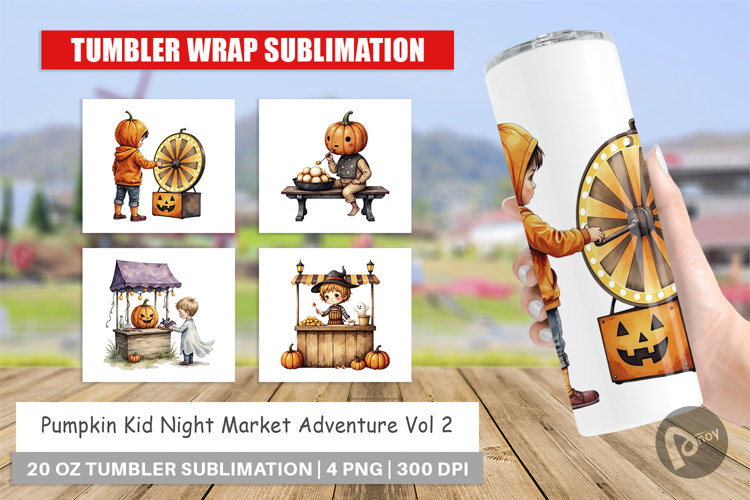 Halloween Tumbler Wrap Image 11
