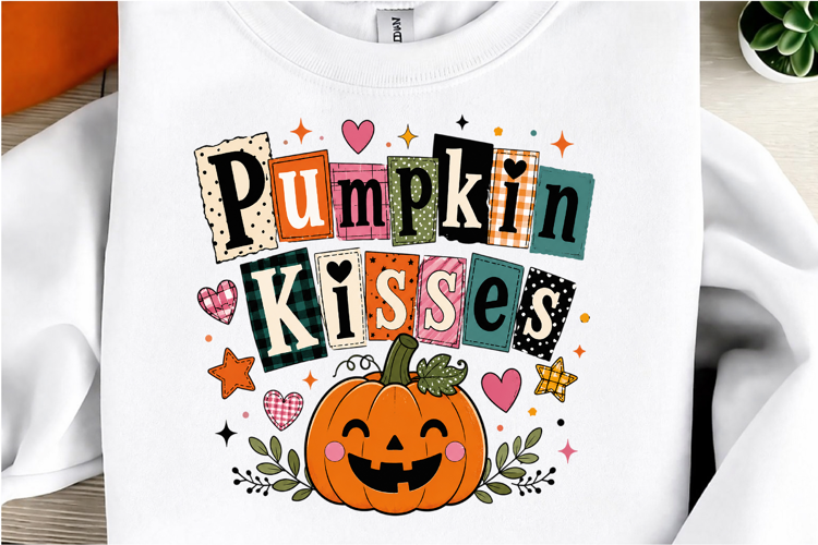 Pumpkin Kisses Halloween Sublimatio