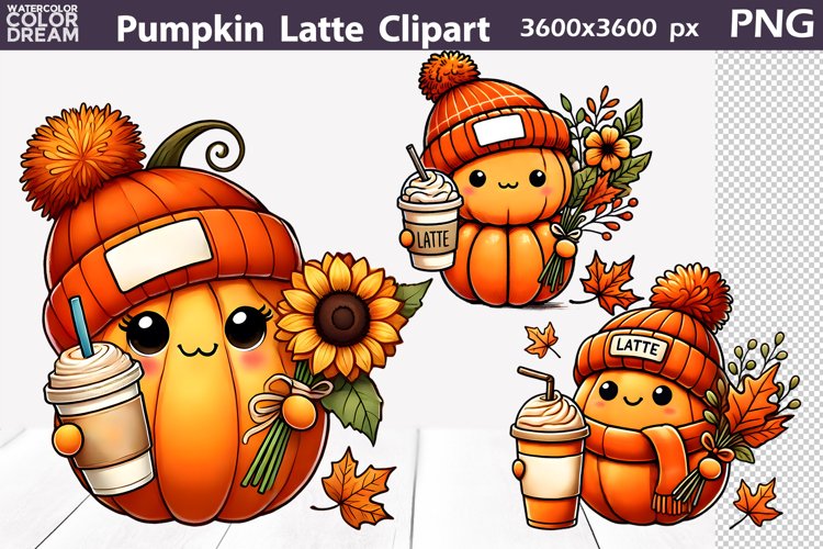 Latte Clipart Image 6