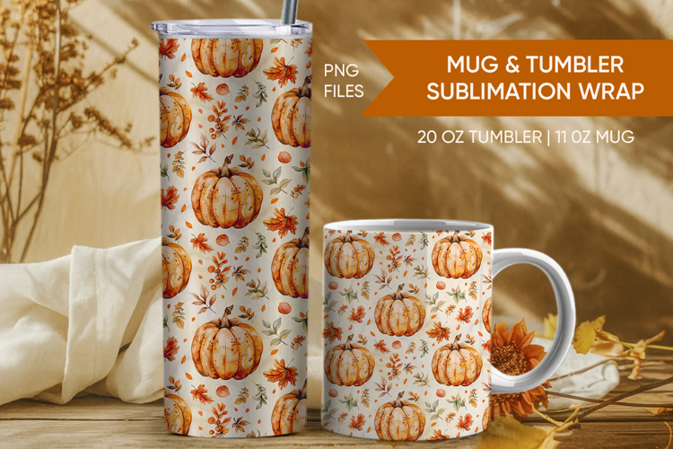  Thanksgiving Tumbler Wrap Image 4