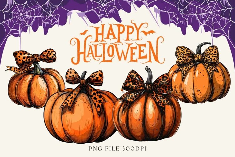 Pumpkin Halloween Clipart Image 18