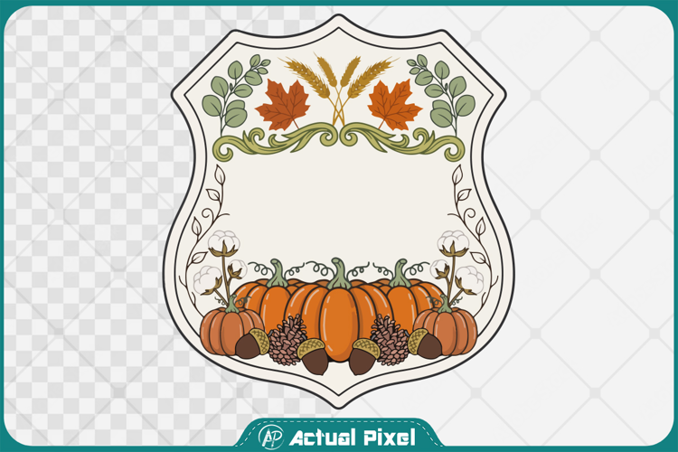 Pumpkin Patch Design Clipart