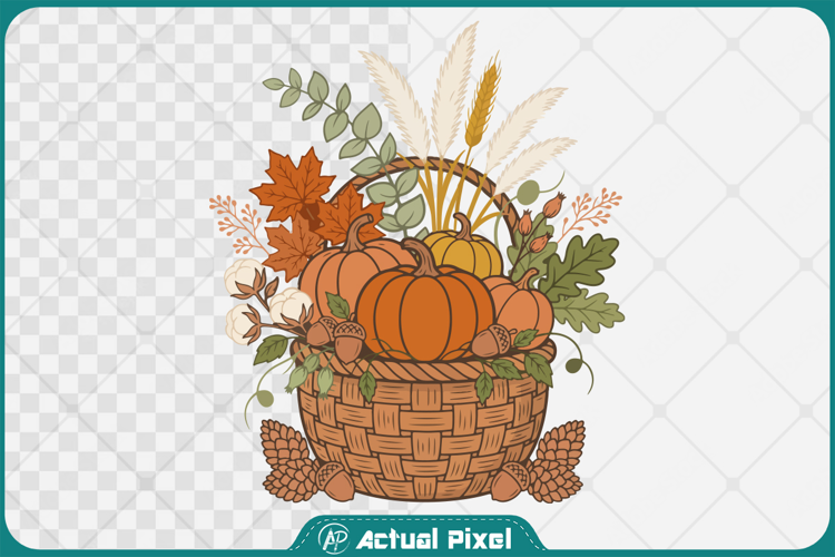 Pumpkin Patch Design Clipart