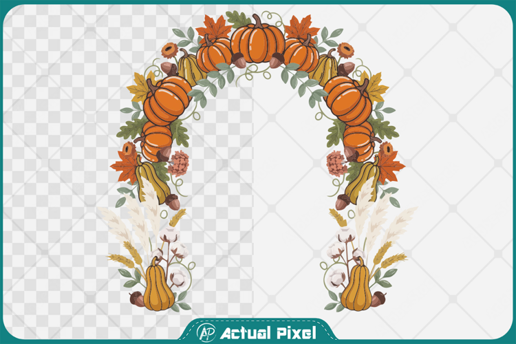 Pumpkin Patch Design Clipart