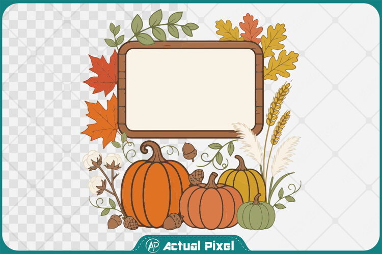 Pumpkin Patch Design Clipart example image 1