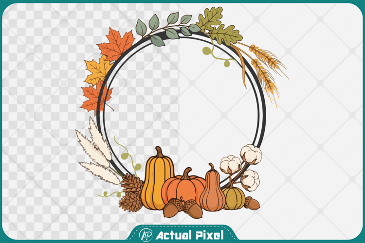 Pumpkin Patch Design Clipart