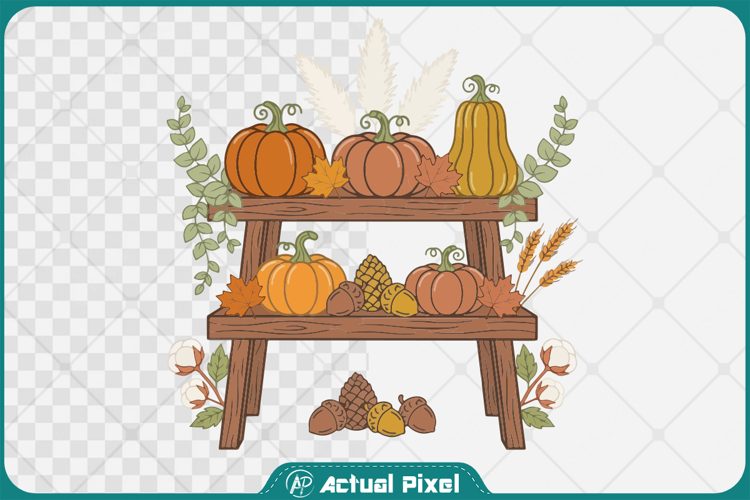 Pumpkin Patch Design Clipart