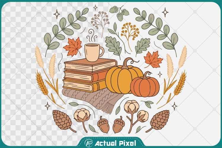 Pumpkin Patch Design Clipart