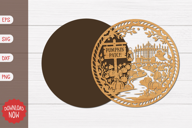 Pumpkin Patch Halloween Ornament