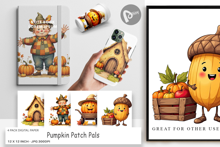 Pumpkin Background Image 3
