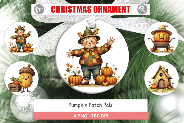 Ornament Pumpkin Patch Pals