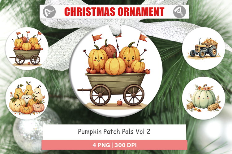 Ornament Pumpkin Patch Pals