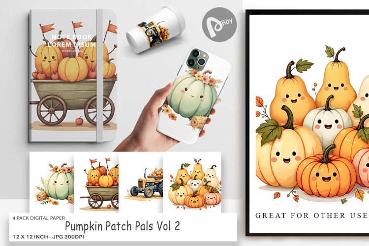 Pumpkin Background Image 2