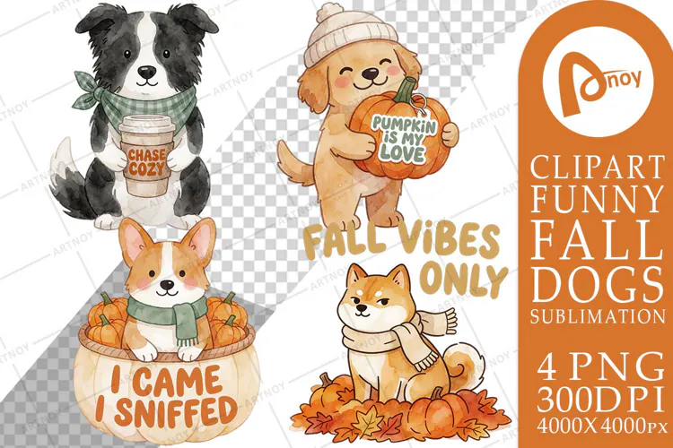 Pumpkin Patch Pup Shenanigans Sublimation
