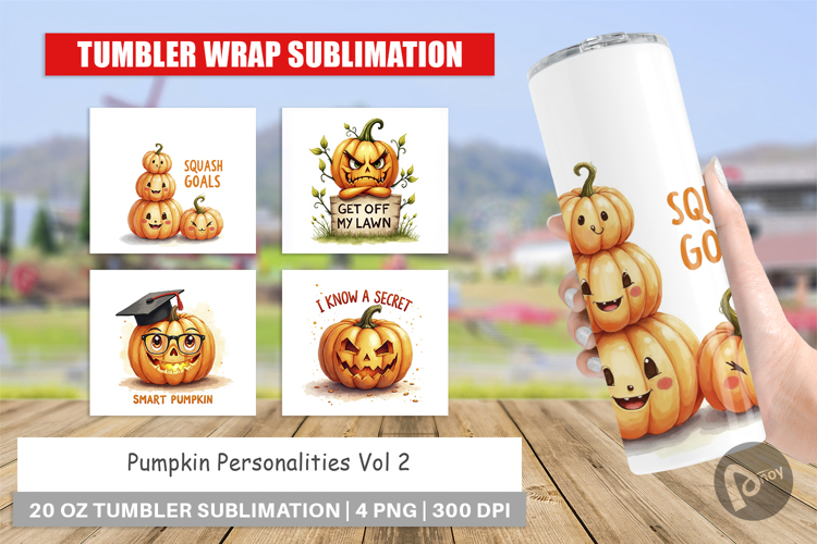 Fall Tumbler Wrap Image 9