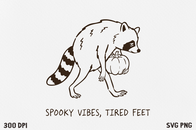 Funny Raccoon SVG PNG, Viral raccoon meme.