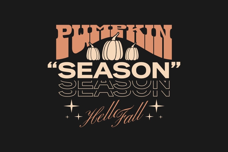 Pumpkin Season Hello Fall Autumn T-shirt Style