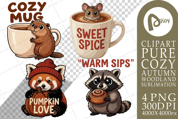 Pumpkin Spice Critter Sublimation
