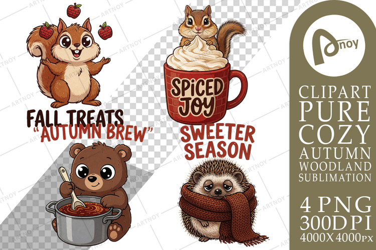 Pumpkin Spice Critter Sublimation