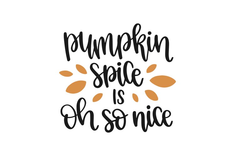Pumpkin Spice Is Oh So Nice
