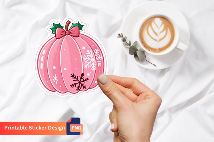 Pumpkin Sticker, Autumn Pumpkin Sticker Collection
