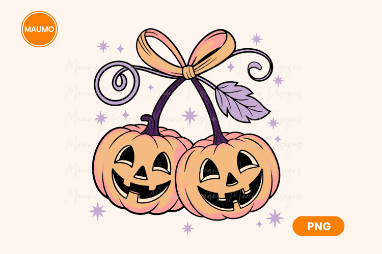 Halloween cute spooky pumpkin