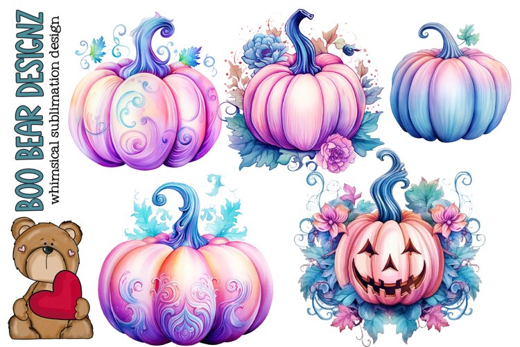 Paste Halloween Pumpkin Sublimation