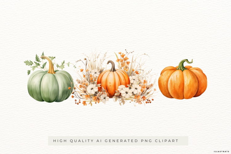 Boho Pumpkin PNG Design Element