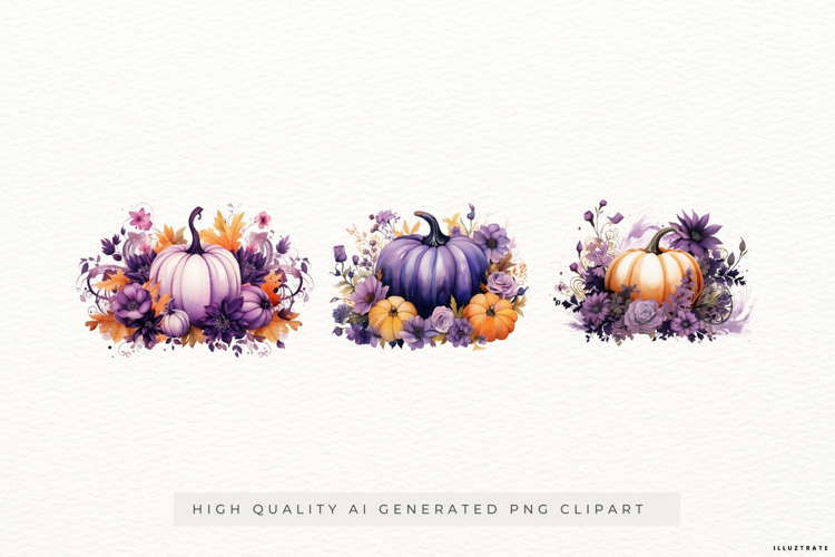 Vintage Pumpkin PNG Illustration