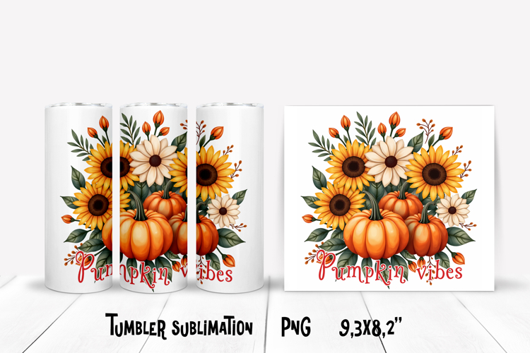 Fall Tumbler Wrap Image 7