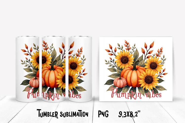 Fall Tumbler Wrap Image 7
