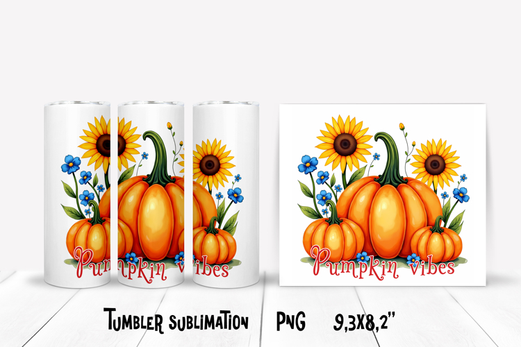 Fall Tumbler Wrap Image 4