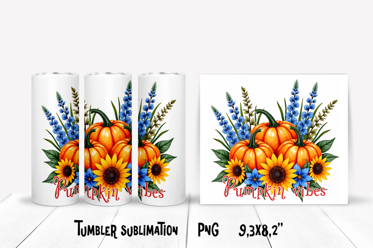 Fall Tumbler Wrap Image 3