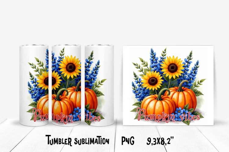 Fall Tumbler Wrap Image 3