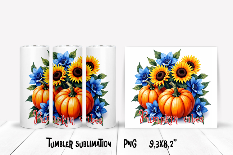 Fall Tumbler Wrap Image 2