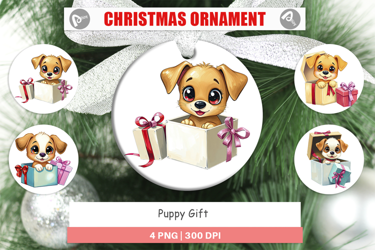 Ornament Puppy Gift