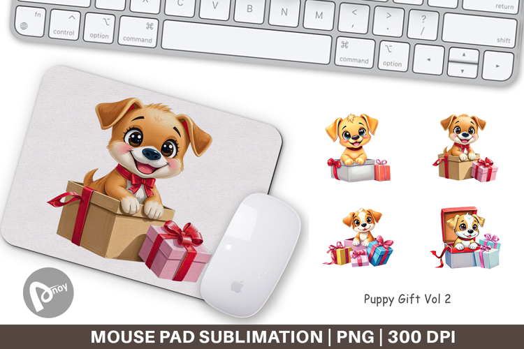 Mouse Pad Puppy Gift